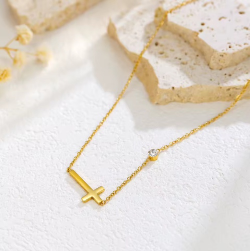 Amberline™ Cross Necklace