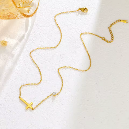Amberline™ Cross Necklace